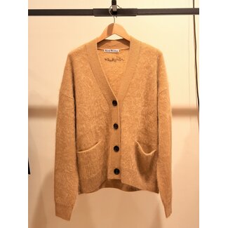 ACNE STUDIOS Cashmere Knitted Cardigan | Light Brown