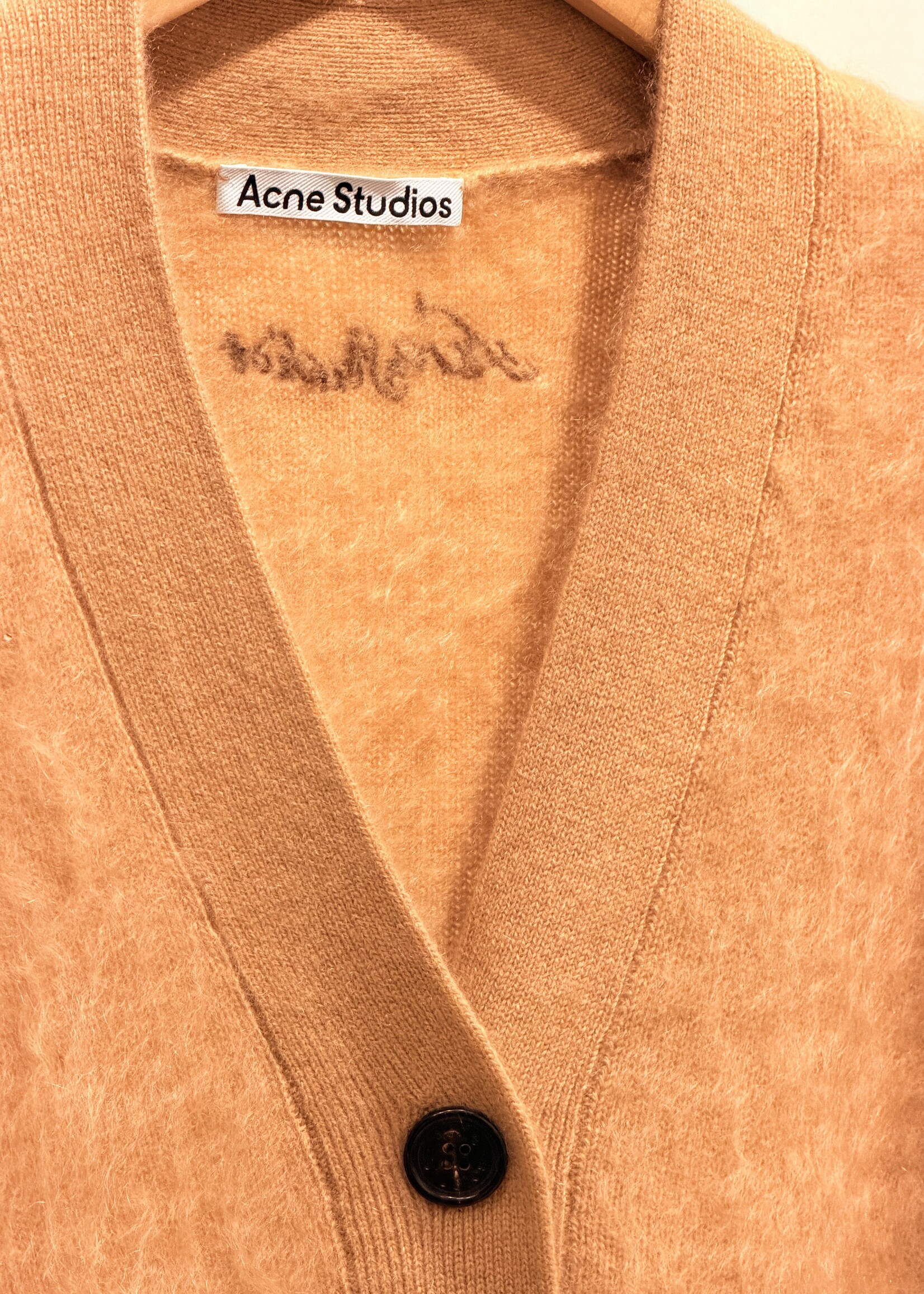 ACNE STUDIOS Acne Studios Cashmere Knitted Cardigan | Light Brown