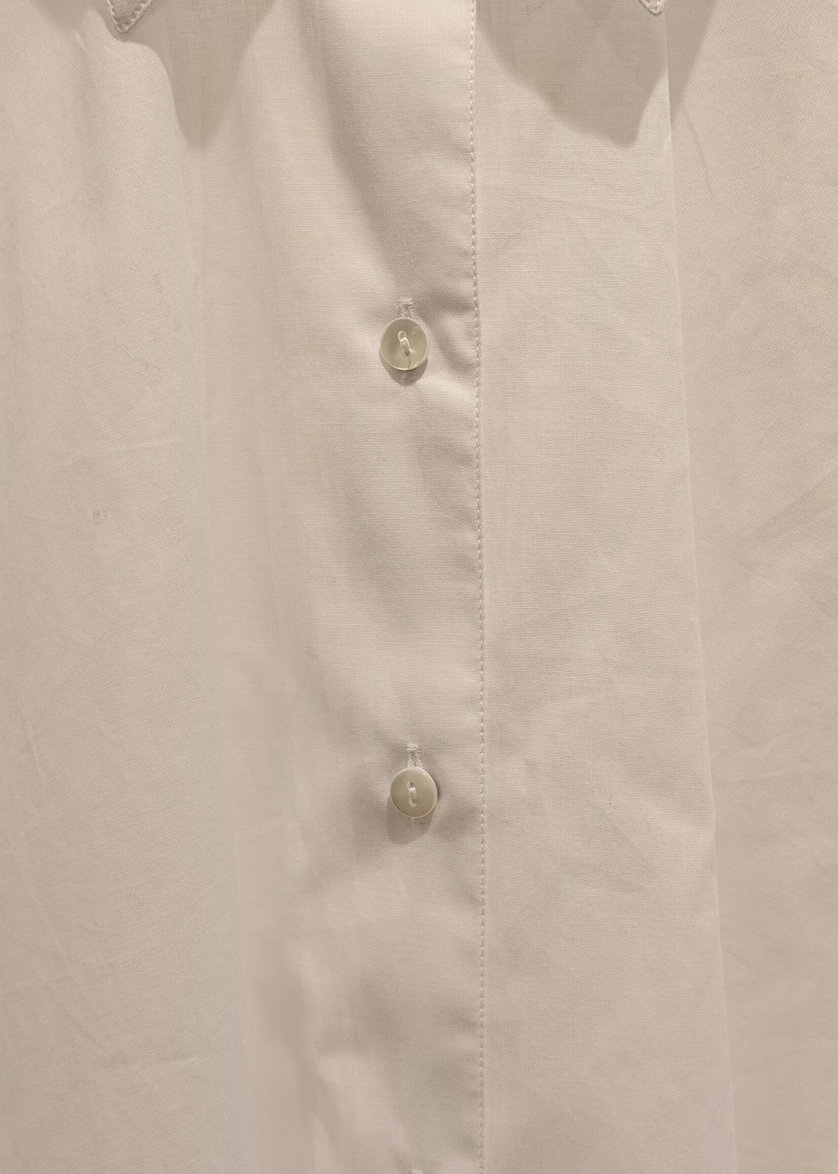 Xacus Xacus 100% Cotton Oversize Shirt | White