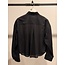 Xacus 100% Wool Cropped Shirt | Black