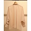 Xacus  100% Cotton Oversize Shirt | Nude
