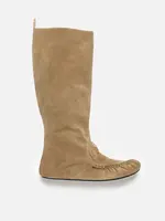 ACNE STUDIOS Acne Studios Slouch Saddle Boots | Beige