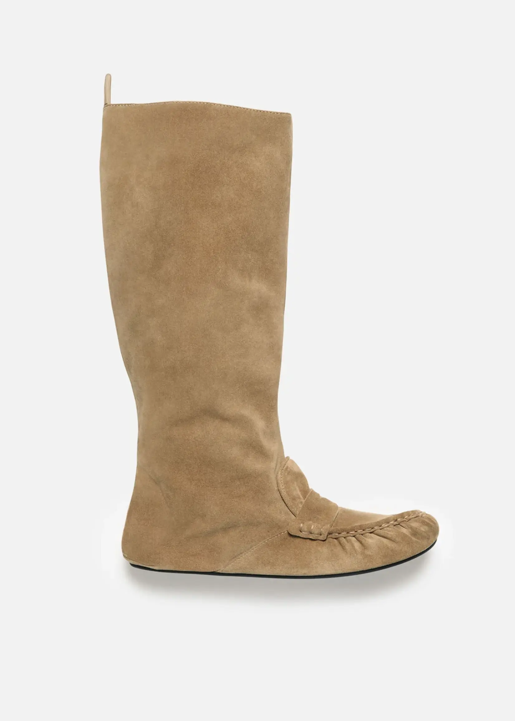 ACNE STUDIOS Acne Studios Slouch Saddle Boots | Beige