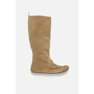 ACNE STUDIOS Slouch Saddle Boots | Beige