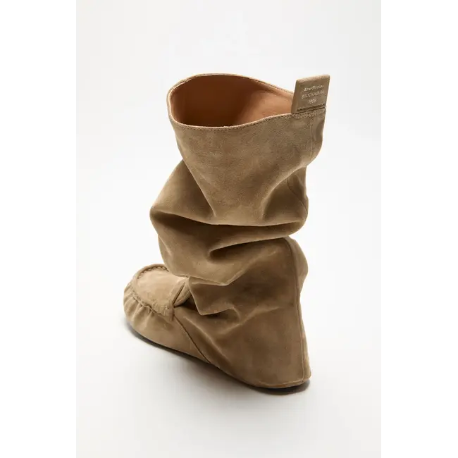 ACNE STUDIOS Acne Studios Slouch Saddle Boots | Beige