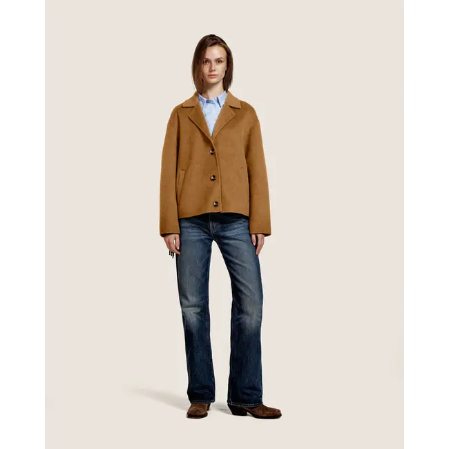 ALTER EGO Alter Ego Billie Wool Jacket | Tabacco