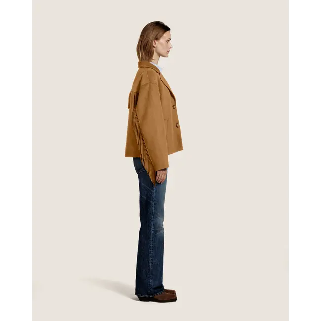 ALTER EGO  Billie Wool Jacket | Tabacco