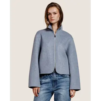 ALTER EGO Alter Ego Gianna Wool jacket | Grey Blue