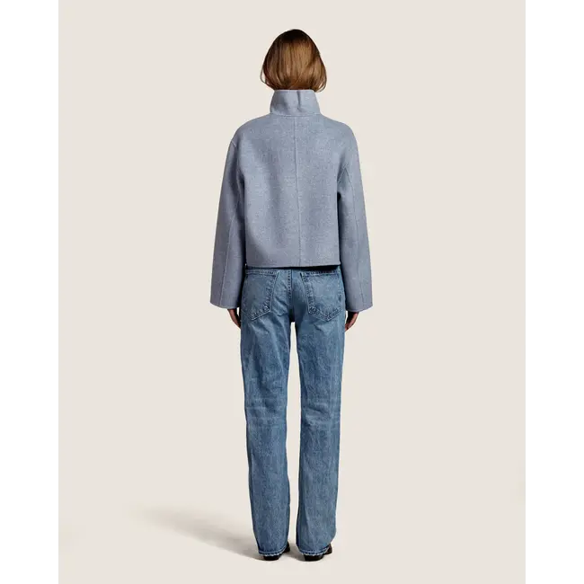 ALTER EGO  Gianna Wool jacket | Grey Blue