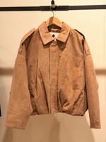 ALTER EGO Alter Ego Meghan Suede Bomber | Dark Sand