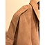 Meghan Suede Bomber | Dark Sand