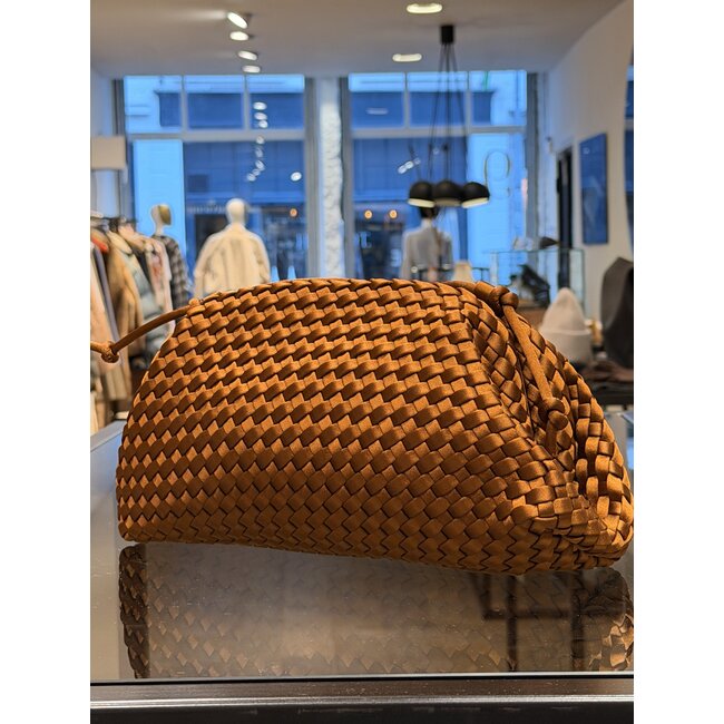 Marrea  Pouch | Affogato Satin