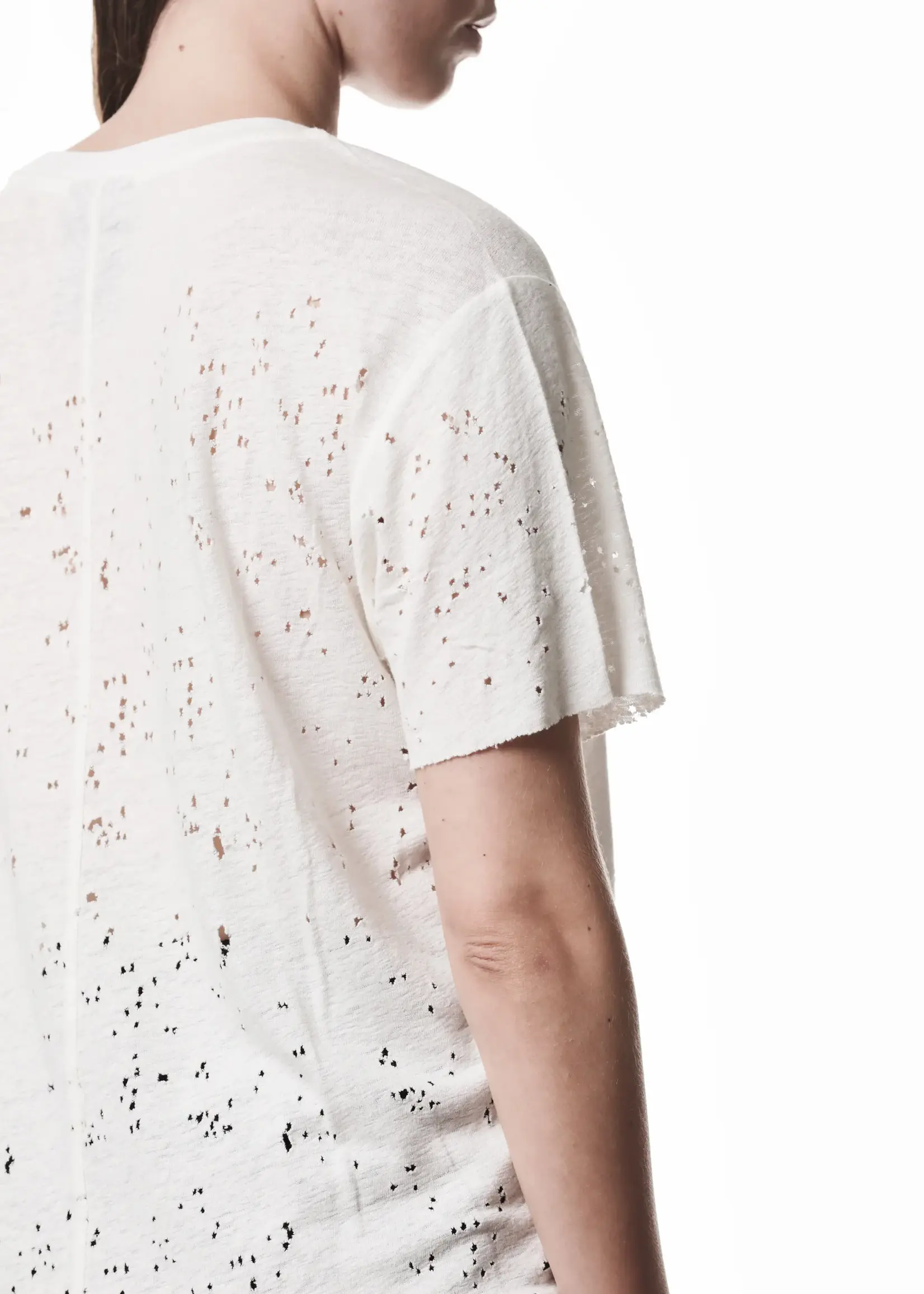 THOM KROM Thom Krom WTS620 Worked T-Shirt | Off White
