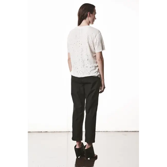 THOM KROM WTS620 Worked T-Shirt | Off White