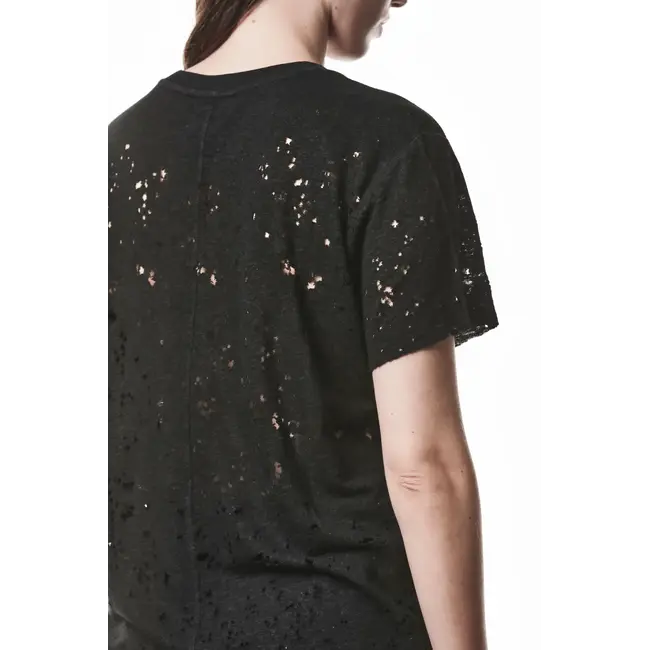 THOM KROM  WTS620 Worked T-Shirt | Black
