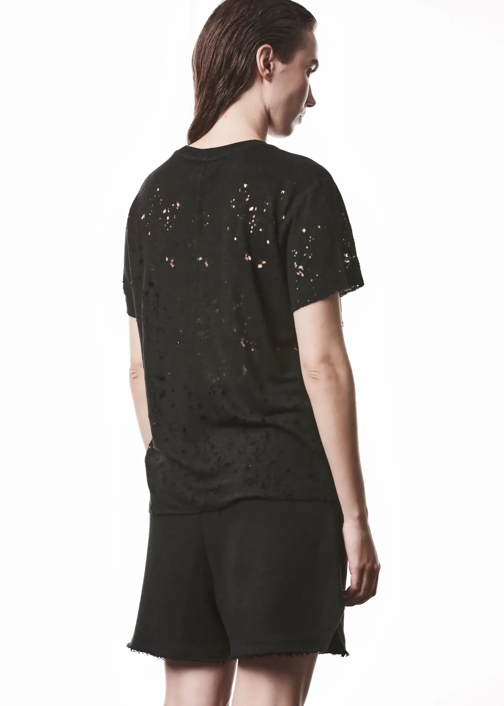 THOM KROM Thom Krom WTS620 Worked T-Shirt | Black