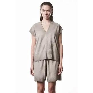 THOM KROM WTS610 Short Sleeve Top | Cold Dye Stone