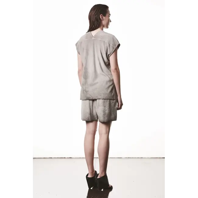 THOM KROM WTS610 Short Sleeve Top | Cold Dye Stone