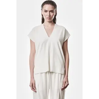 THOM KROM Thom Krom WTS610 Sleeveless Top | Off White
