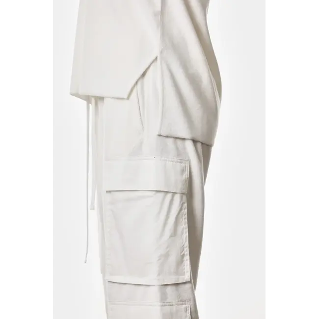 THOM KROM  WTS610 Sleeveless Top | Off White