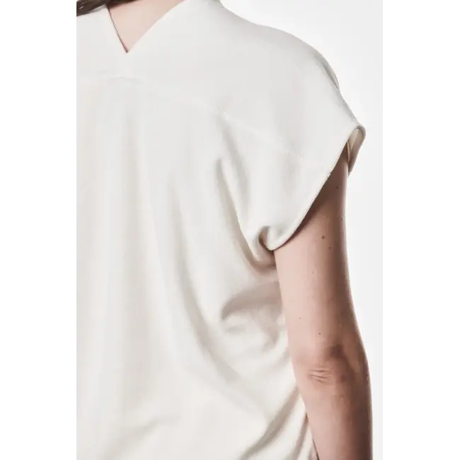 THOM KROM  WTS610 Sleeveless Top | Off White