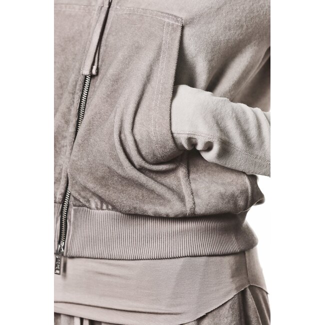 THOM KROM  WSJ496 Hoodie | Cold Dye Stone