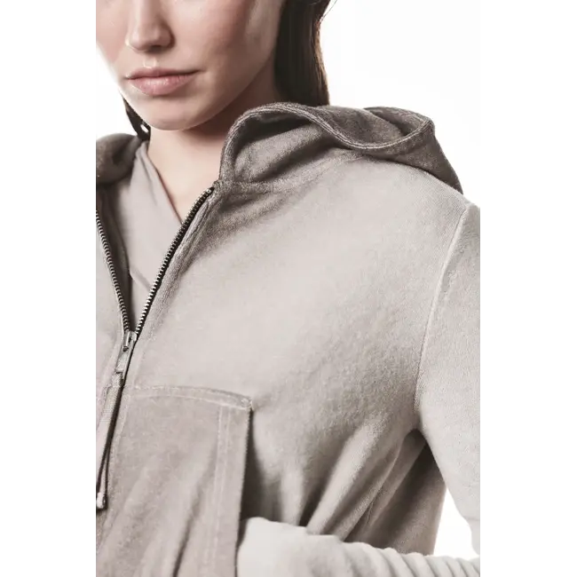THOM KROM  WSJ496 Hoodie | Cold Dye Stone