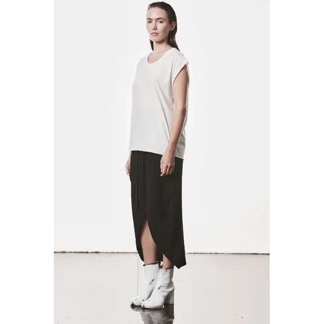 THOM KROM  Worked Short Sleeve | Off White