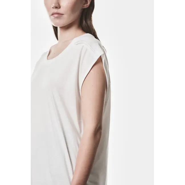 THOM KROM  Worked Short Sleeve | Off White