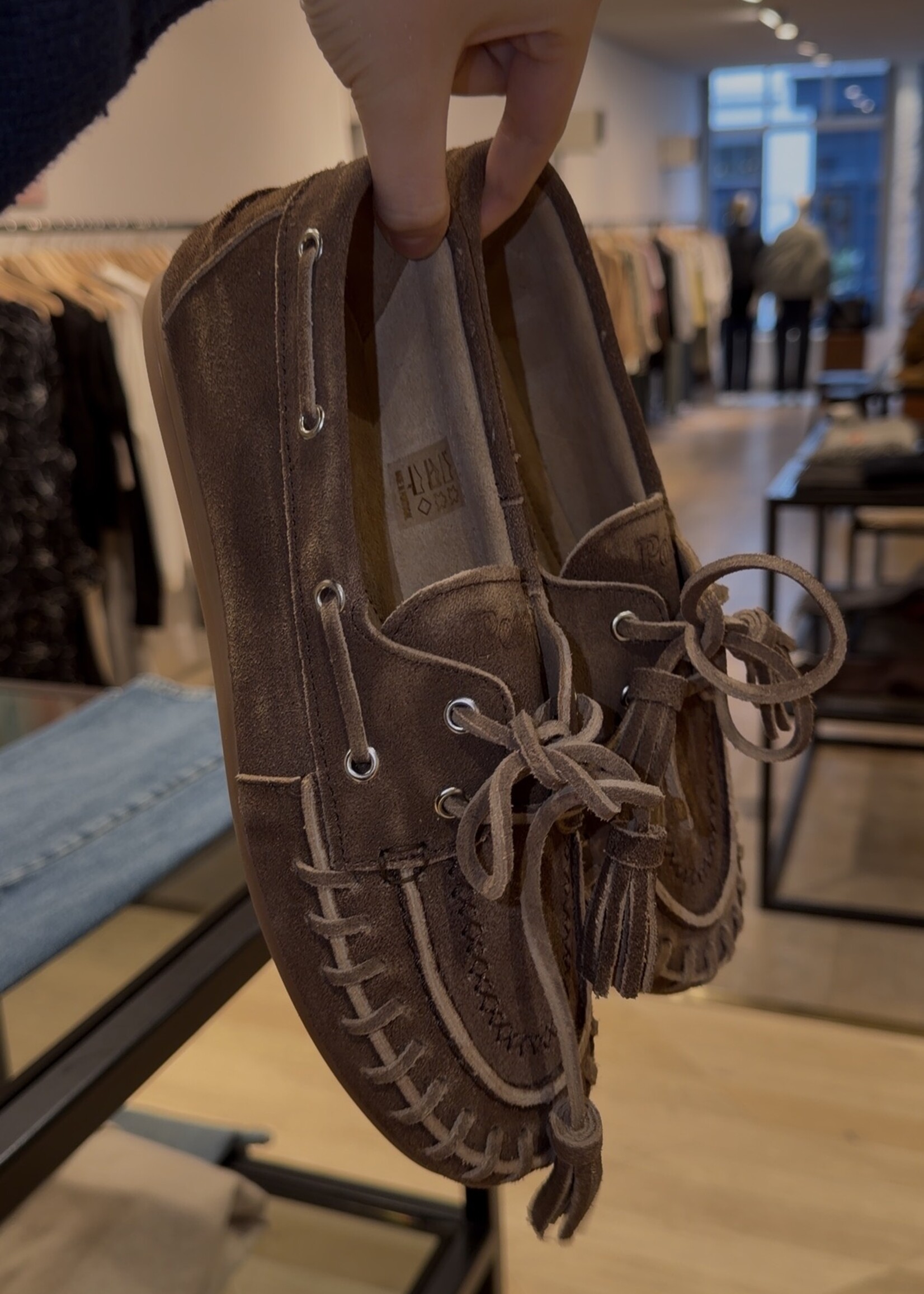 Posa Posa Boat Loafer Brushed | Chocolate