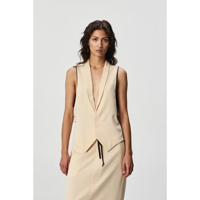 ADNYM Adnym-Gimey Vest | Cream