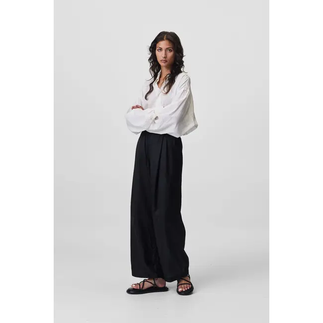 Azul Trouser | Black Cupro