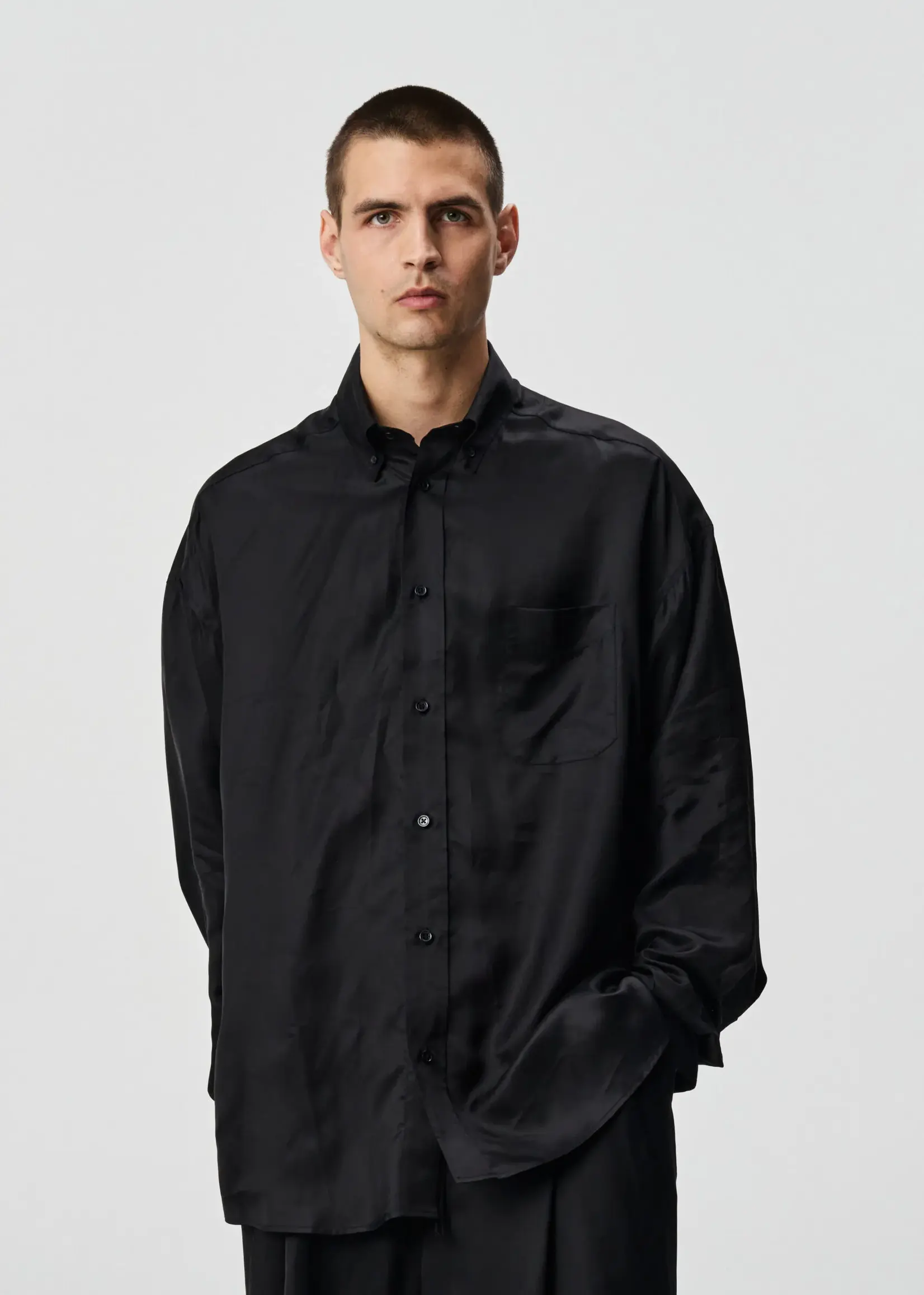 ADNYM Adnym-Mou bd Shirt ,Black Cupro