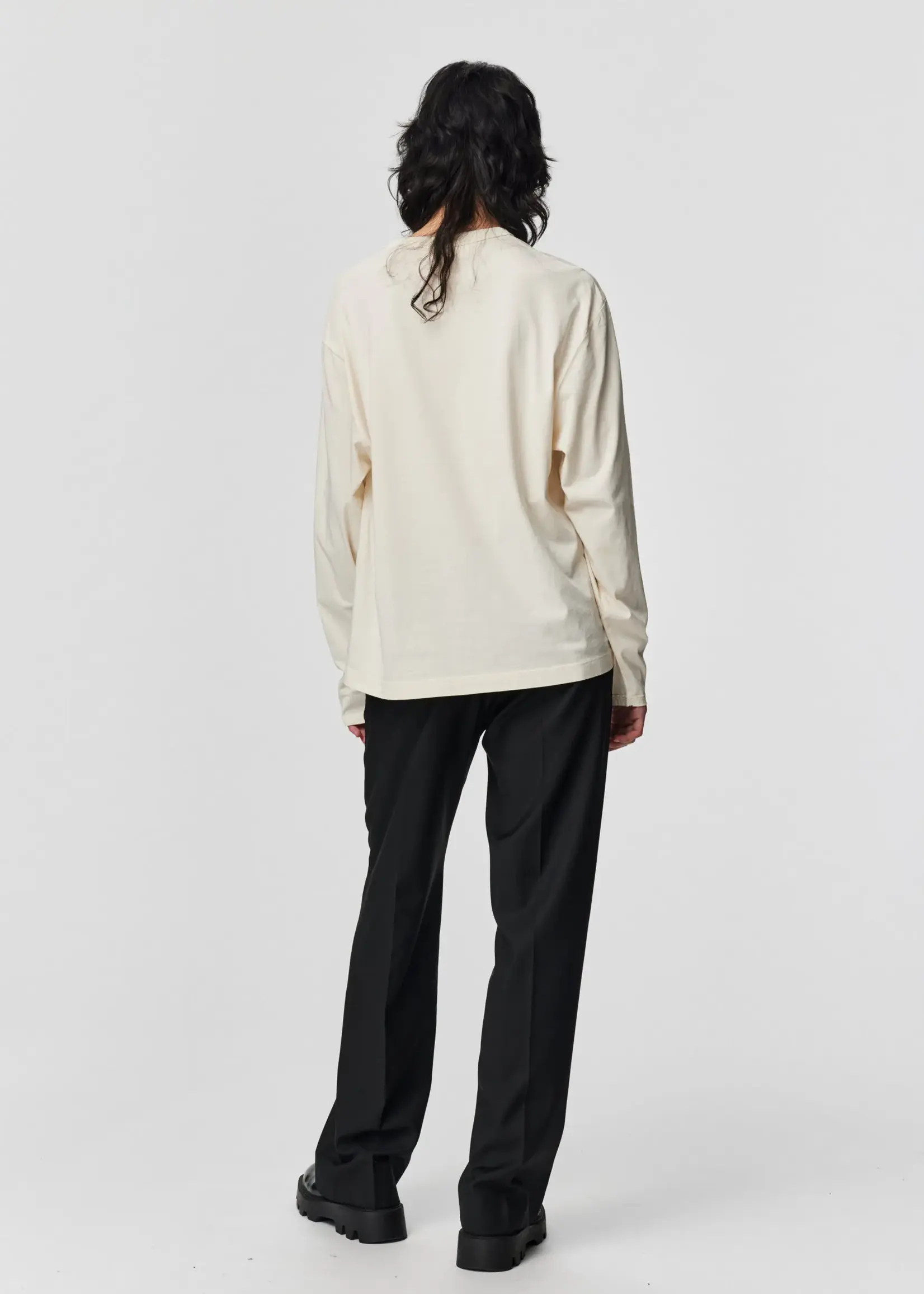 ADNYM Adnym- Buria LS Tee Offwhite