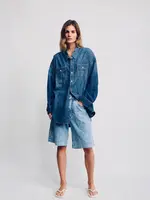 DENIMIST Denimist Button Front Workshirt | Seymour indigo