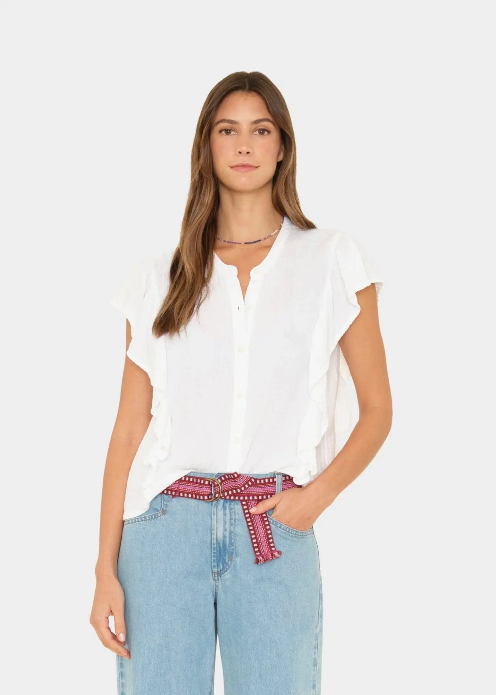 XIRENA Xirena Ashlyn Top | White