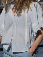 XIRENA Xirena Mae Shirt | Blue White