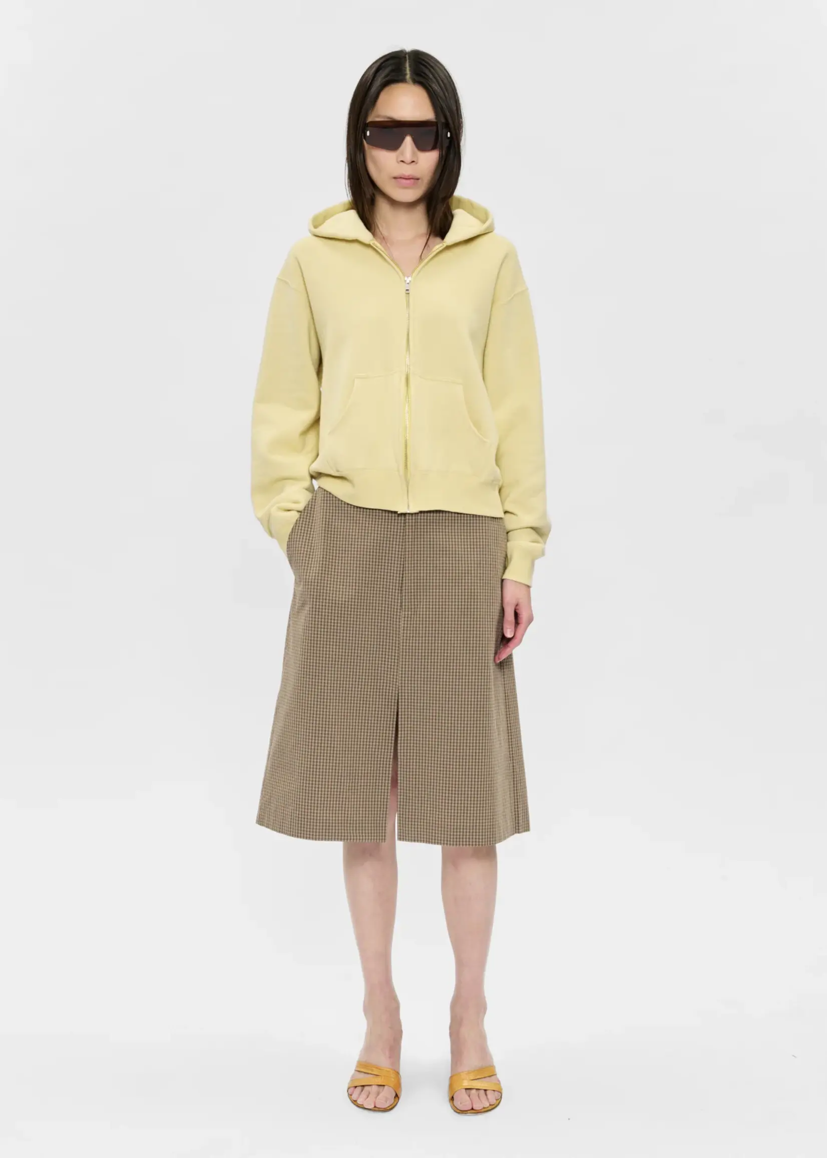 6397  Zip Up Hoodie | Blonde