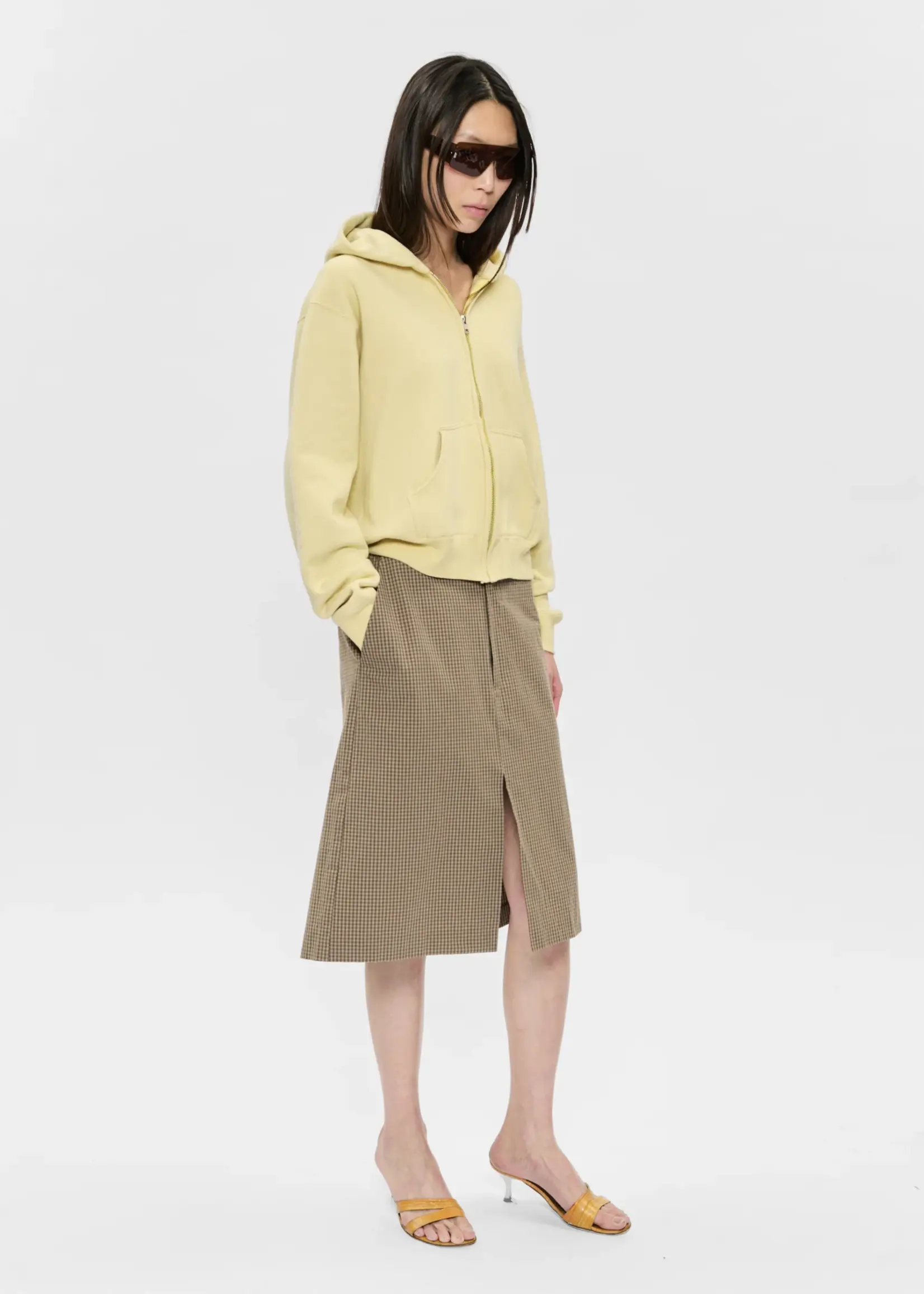 6397  Zip Up Hoodie | Blonde