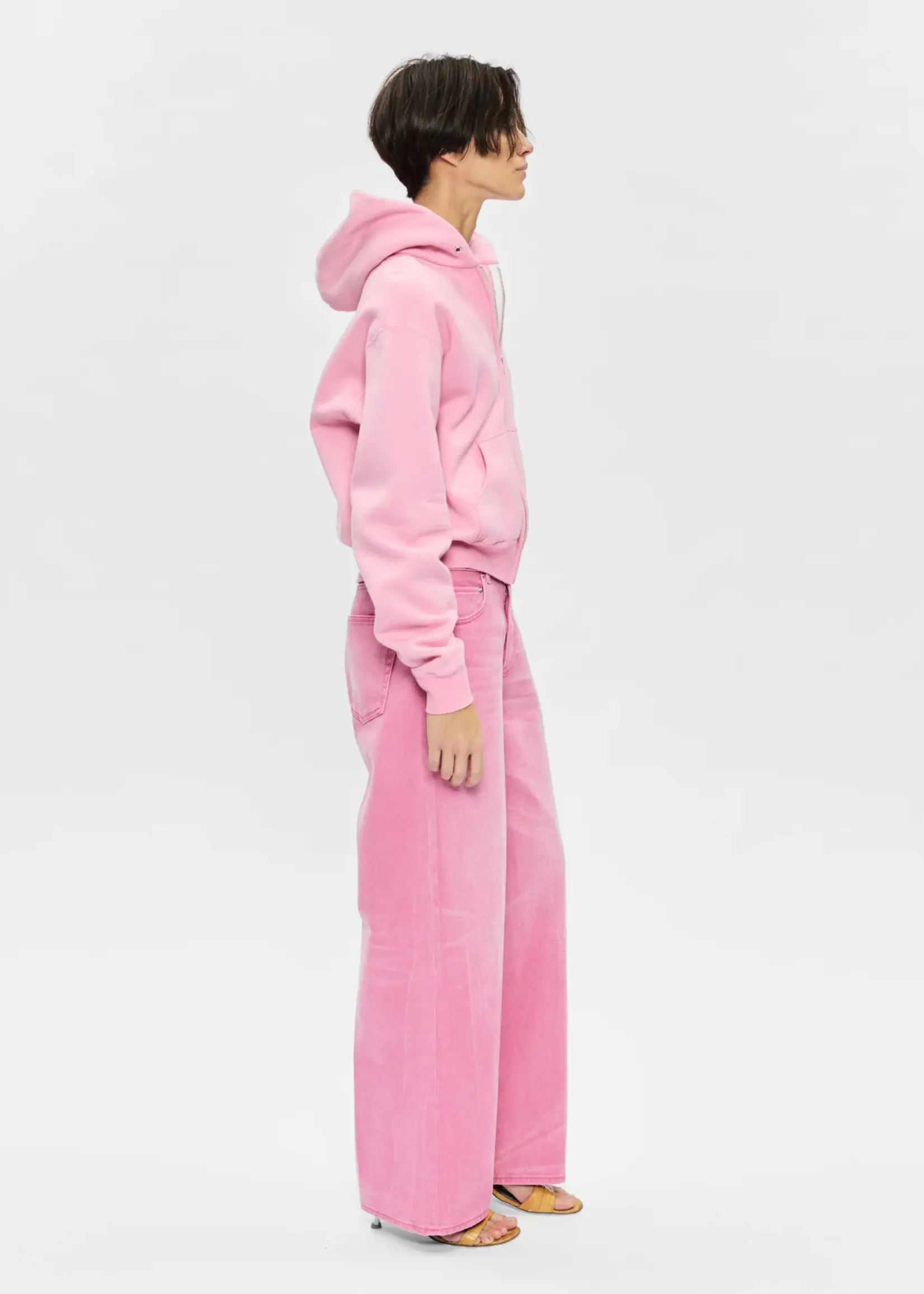 6397 Zip Up Hoodie | Pink Panther