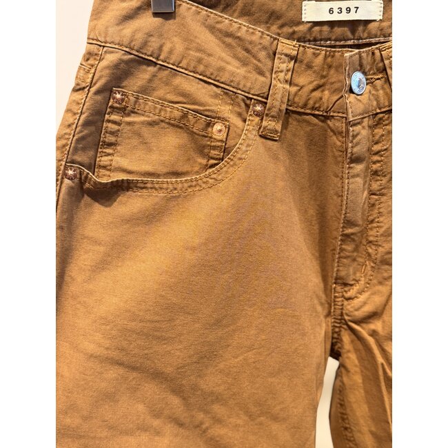 6397  Slim Bootcut Trouser | Tawny