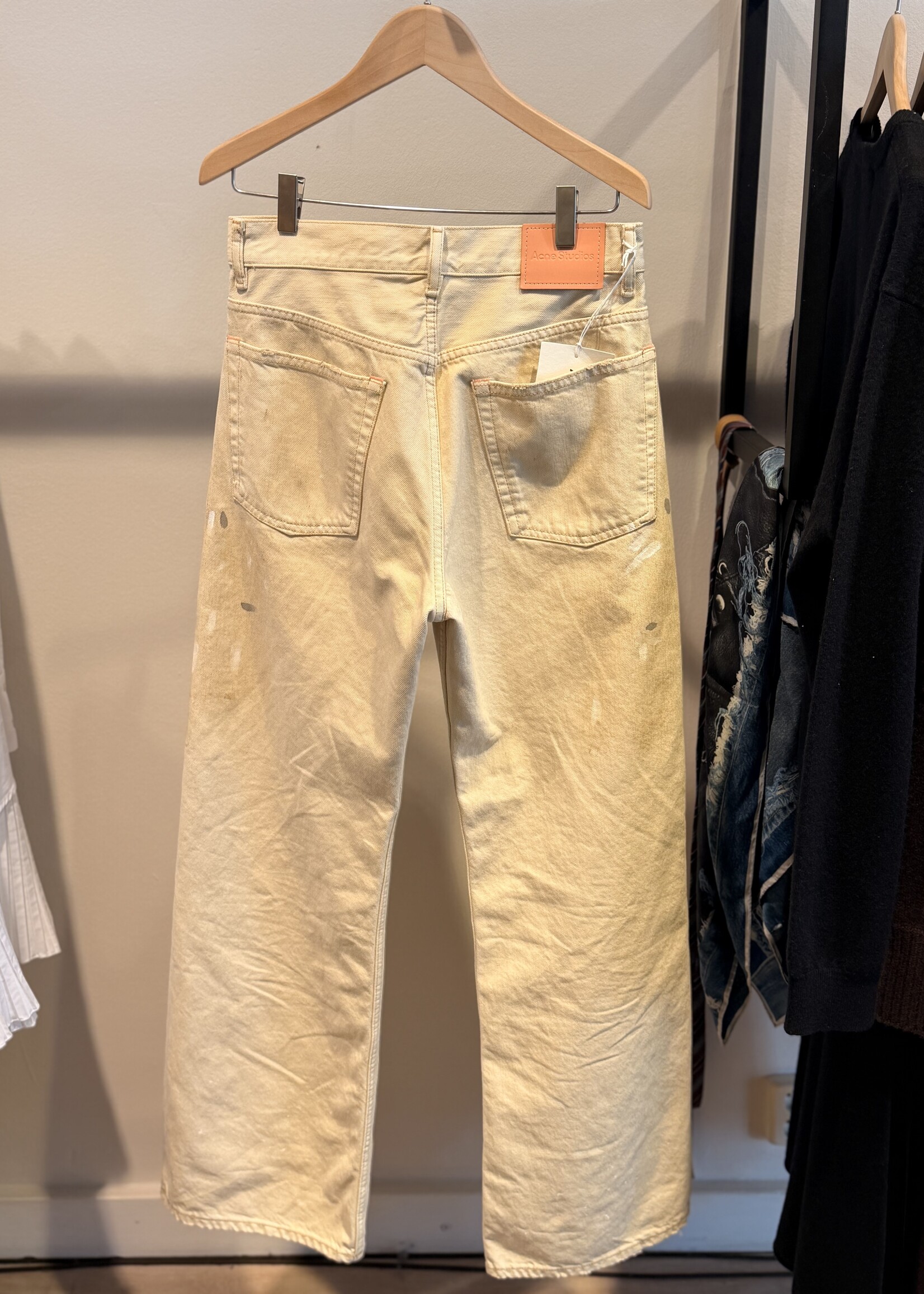 ACNE STUDIOS  Regular Fit Jeans 2021 F | White Trafalgar