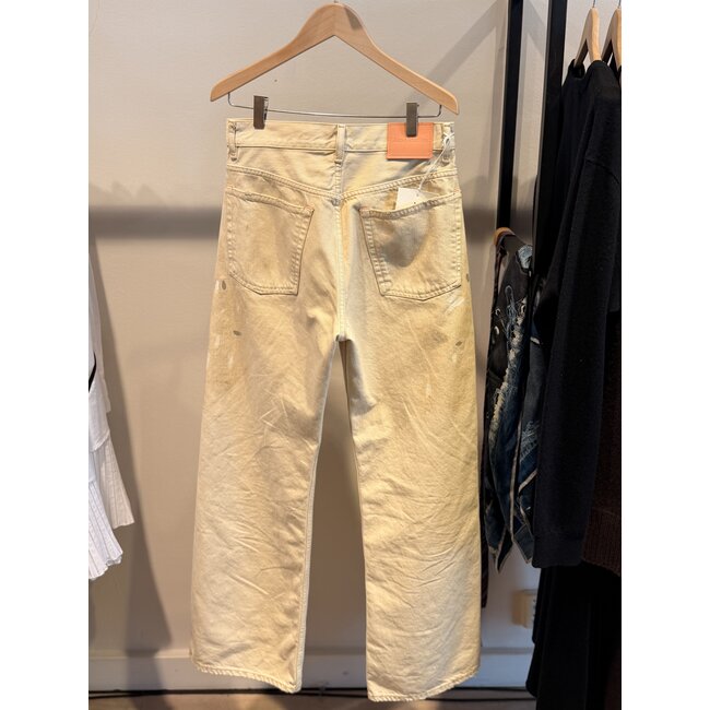ACNE STUDIOS  Regular Fit Jeans 2021 F | White Trafalgar