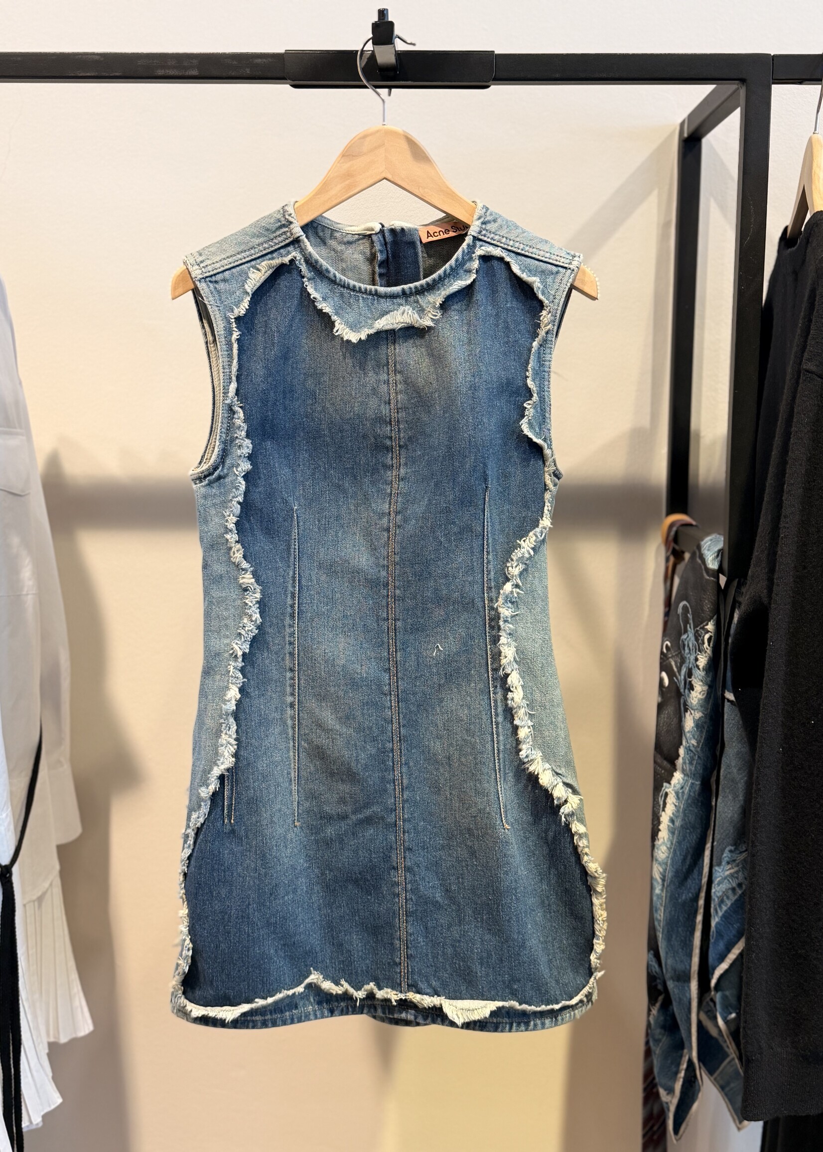 ACNE STUDIOS Acne Studios Denim Mini Dress | Mid Blue