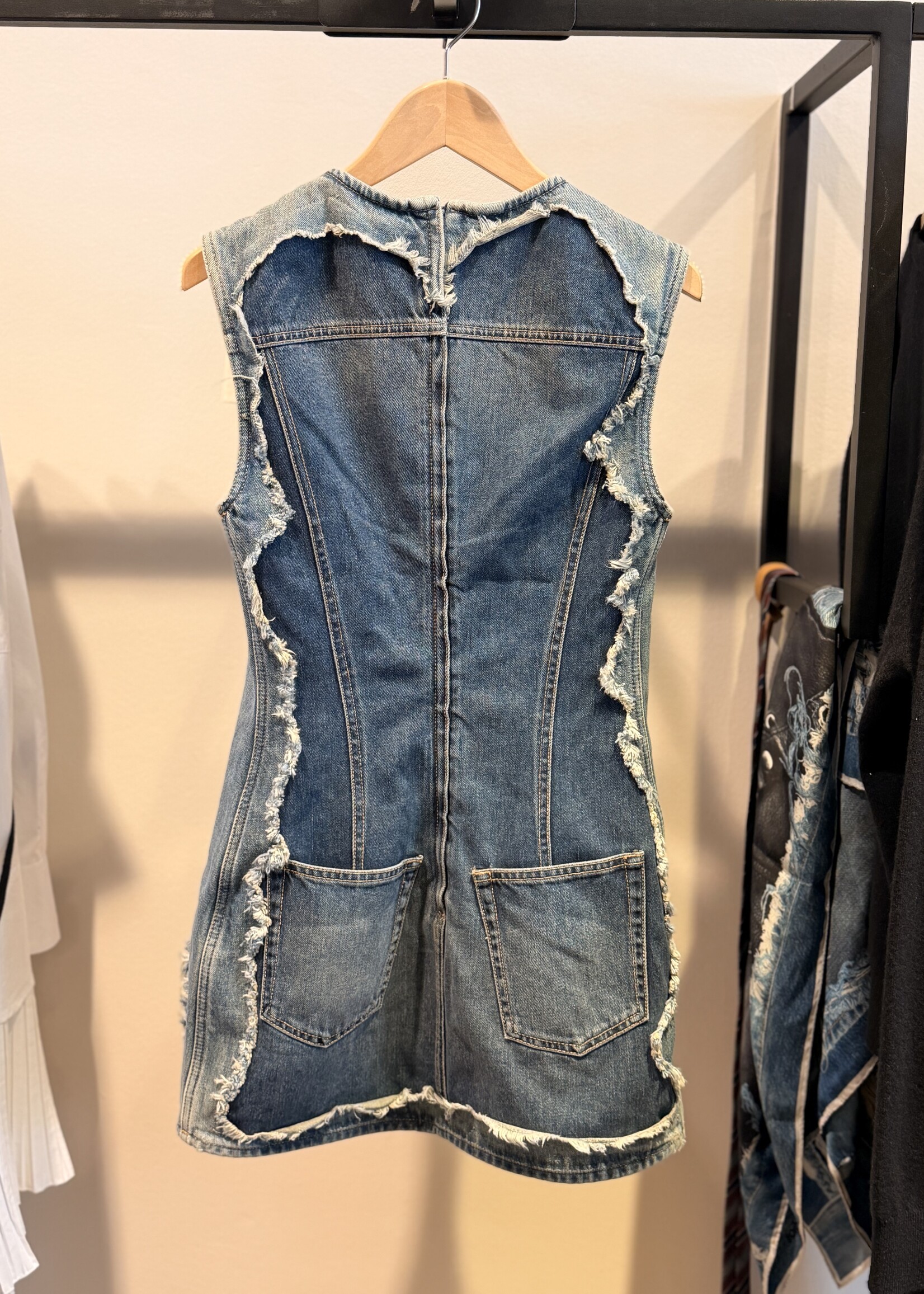 ACNE STUDIOS Acne Studios Denim Mini Dress | Mid Blue