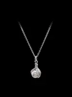Maria Nilsdotter Maria Nilsdotter Claw Pearl Necklace | Silver Freshwater Pear