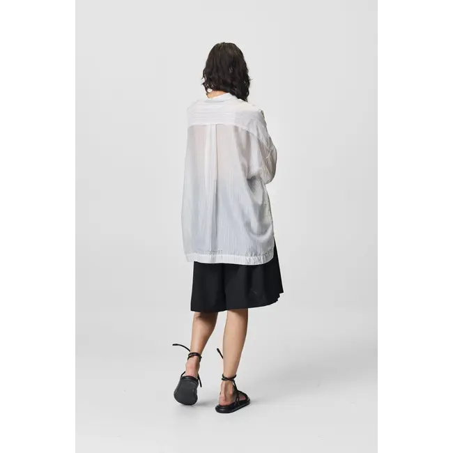 ADNYM  Smog Ss Shirt | Cupro Stripe