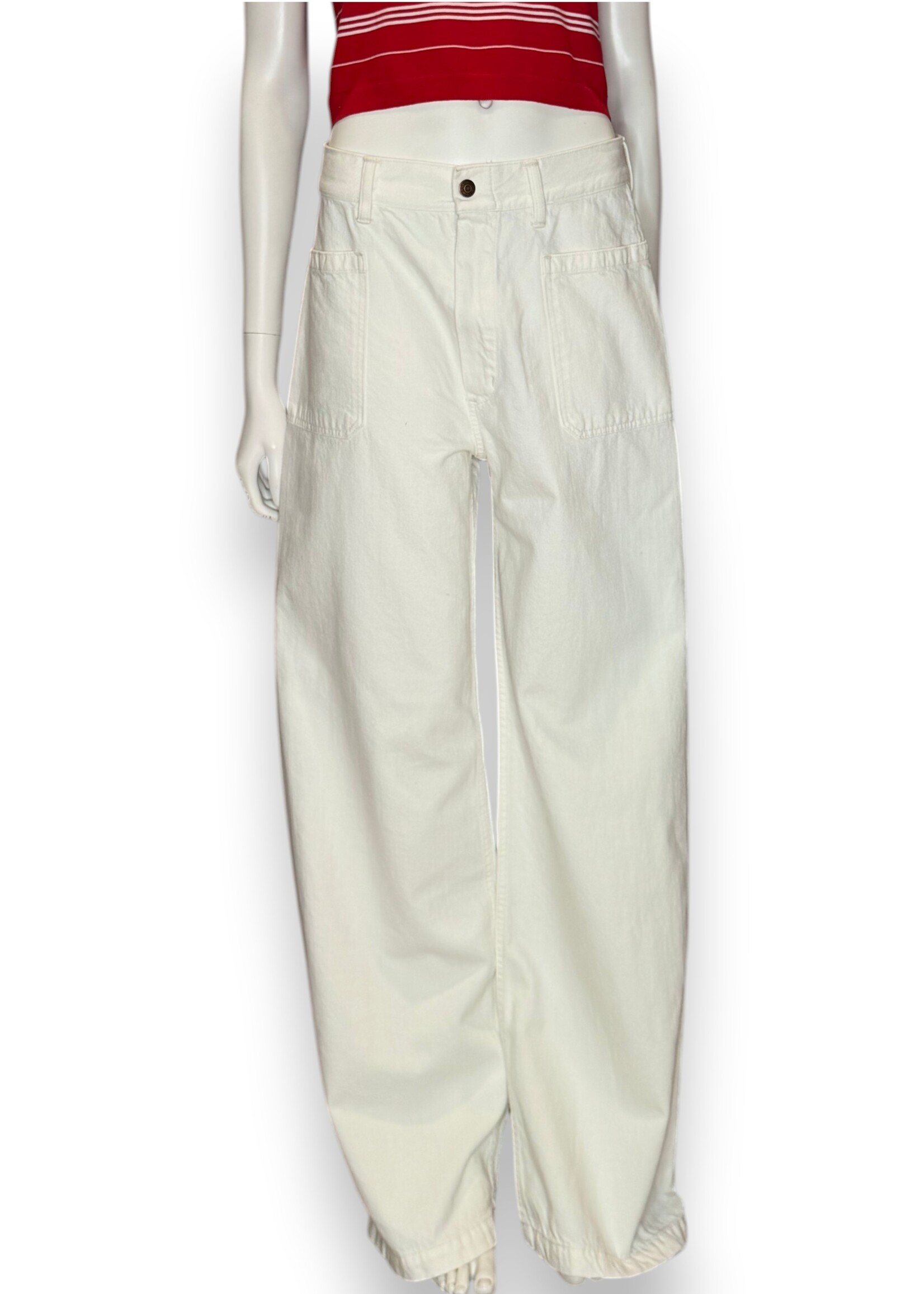 DENIMIST Denimist Deck Pant | White Wash