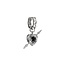 Rebel Love Earring | Clear Quarz