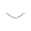 Pearl Choker 3 Strand | Silver Freshwater Pearls